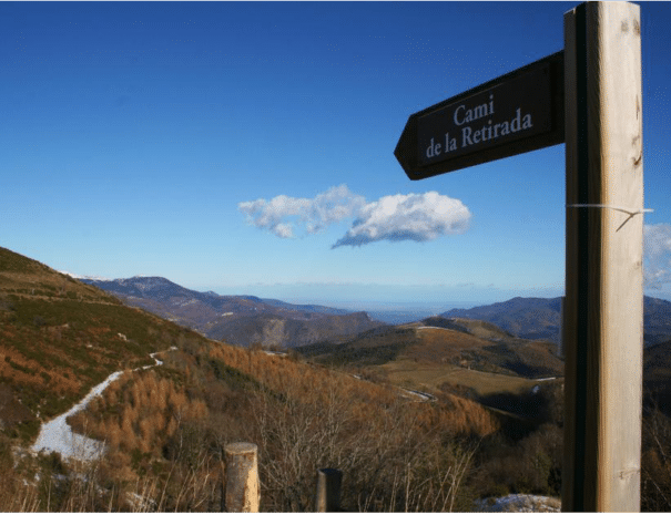 Col d'Ares, chemin de la retirade, histoire 1936